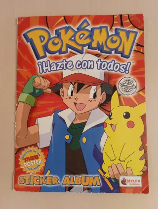 Álbumes Pokémon Merlin 1999 y 2001