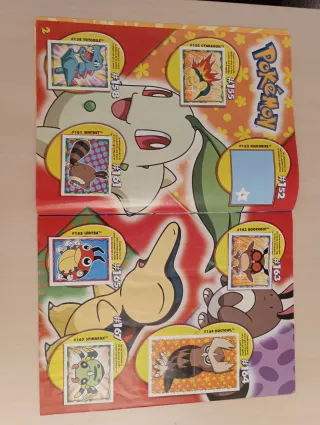 Álbumes Pokémon Merlin 1999 y 2001