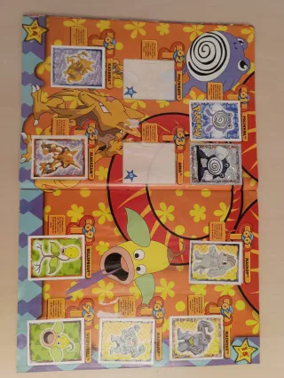 Álbumes Pokémon Merlin 1999 y 2001