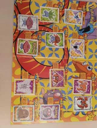 Álbumes Pokémon Merlin 1999 y 2001