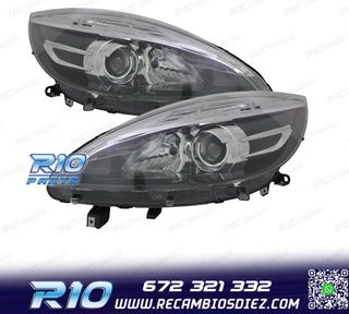 FAROS RENAULT SCENIC III 12-16 FONDO NEGRO
