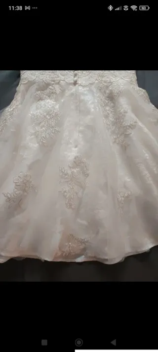 Vestido de Novia Corto Encaje