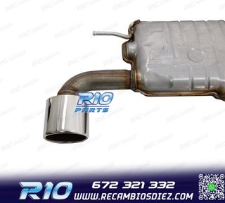 SILENCIOSO ESCAPE VOLKSWAGEN VW SCIROCCO 08- LOOK R