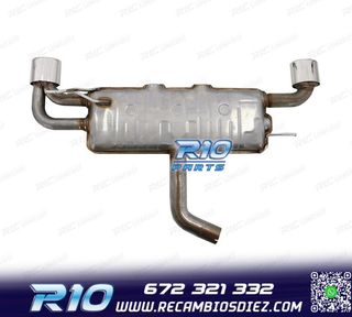 SILENCIOSO ESCAPE VOLKSWAGEN VW SCIROCCO 08- LOOK R