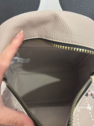 Mochila Disney Mickey Beige y Negra