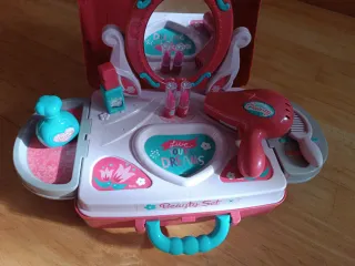 Maletín de juguete Beauty Set rosa