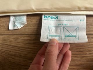 Cuna de viaje con colchón BEIGE