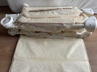 Cuna de viaje con colchón BEIGE