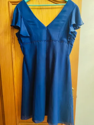 Vestido fiesta azul
