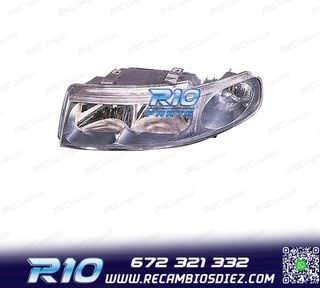 FARO IZQ PARA SEAT LEON 99-05 TOLEDO II 99-04