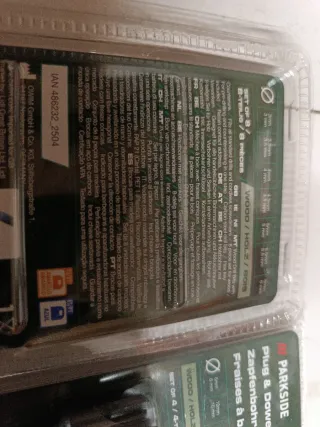 Juego de brocas Parkside