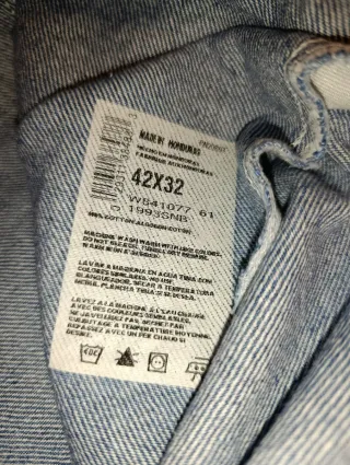 Jeans Dickies Cargo Gamba Larga Taglia 56