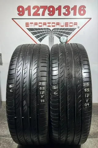 215 55 18 V PIRELLI RUEDA AL 90% VIDA UTIL