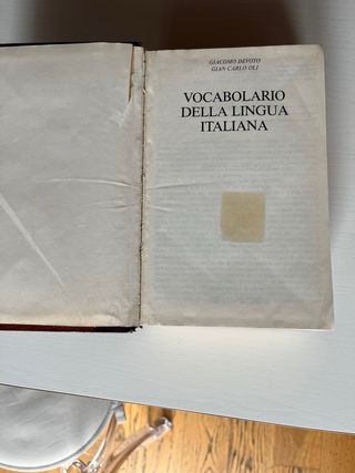 Vocabolario della Lingua Italiana