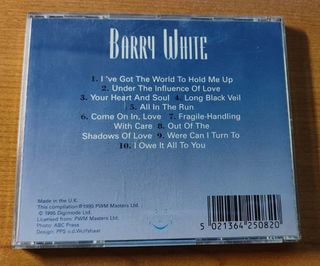 Lote 3 CDs Barry White R&B Soul