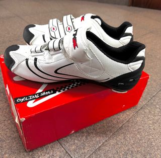 Sapatos Ciclismo Estrada TKX Branco