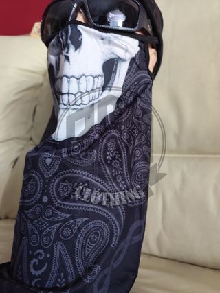 Cover face Teschio Paisley