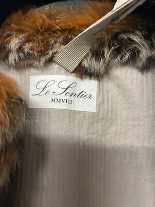 Gilet pelliccia Lo Sentier leopardato taglia M
