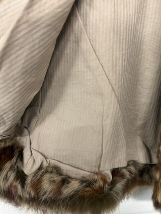 Gilet pelliccia Lo Sentier leopardato taglia M