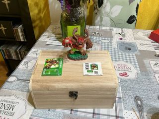 Skylander Tree Rex Giants + Carta + Pegatina CIB