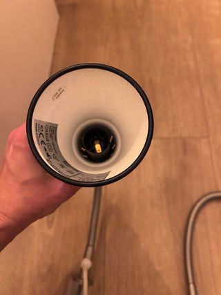 Lámpara de pinza IKEA flexible