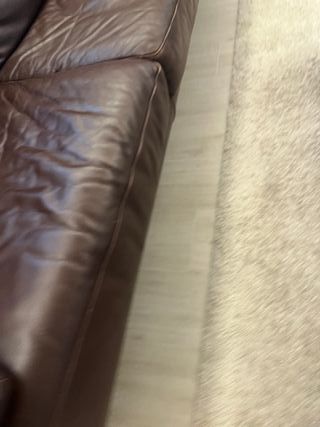 Sofá Roche Bobois Piel Marrón