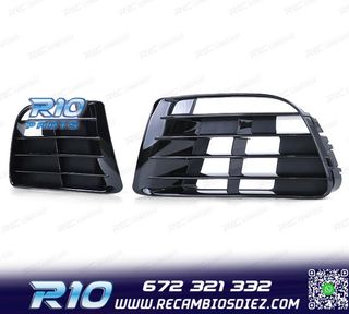 REJILLAS VOLKSWAGEN VW GOLF 6 08-12 LOOK R20 NEGRO BRILLO