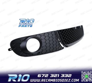 REJILLAS PARAGOLPES VOLKSWAGEN VW GOLF 6 08-12 NEGRO