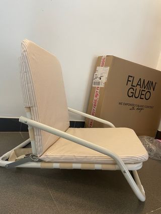 Silla Playa Flamingueo Beige EDEN
