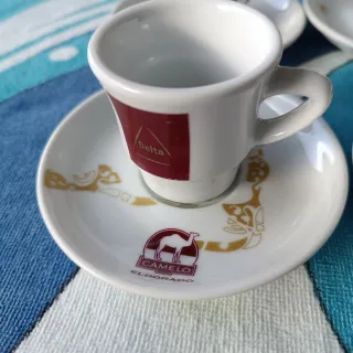 Juego de 6 tazas de café Delta
