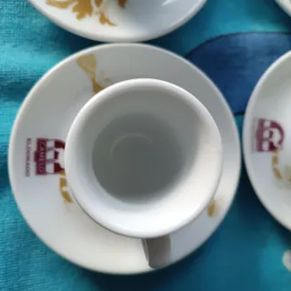 Juego de 6 tazas de café Delta