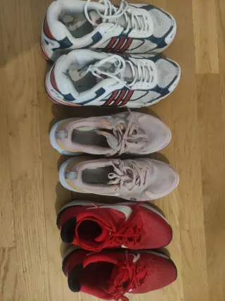 Zapatillas Nike y Adidas Talla 37 39 y 45,5