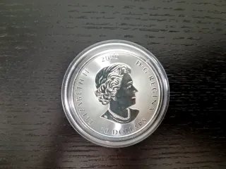 Moneda 2 oz Kraken Canadá Plata Pura