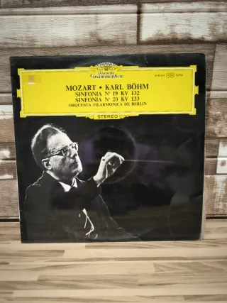Vinilo Mozart - Karl Böhm - Sinfonías 19 y 20