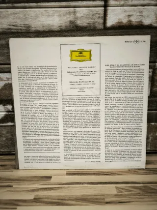 Vinilo Mozart - Karl Böhm - Sinfonías 19 y 20