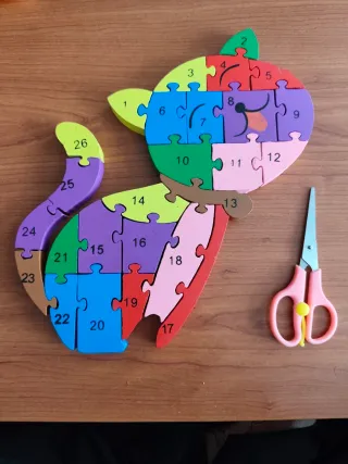 Pack de 7 Puzzles de madera