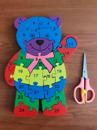 Pack de 7 Puzzles de madera