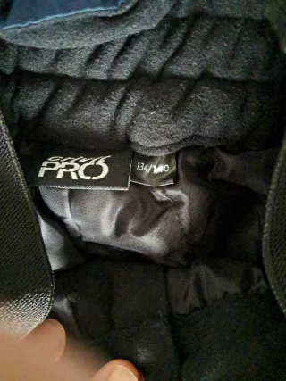 Pantalón de nieve infantil con tirantes