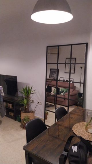 Mueble TV estilo industrial madera y metal