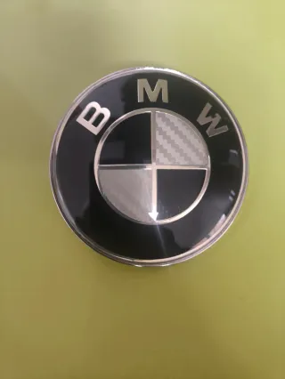 Emblema BMW Carbono