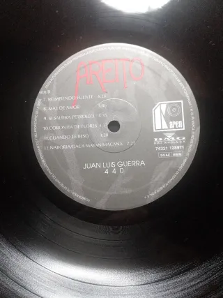 Vinilo JUAN LUIS GUERRA-Areito 440