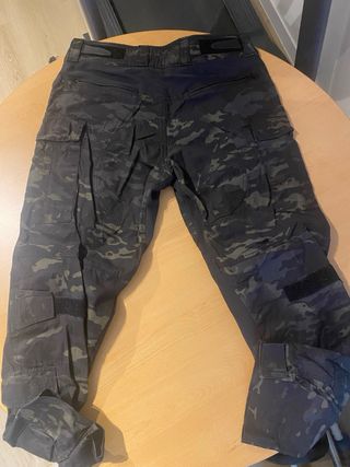 Pantalón Táctico Camuflaje Negro/Verde