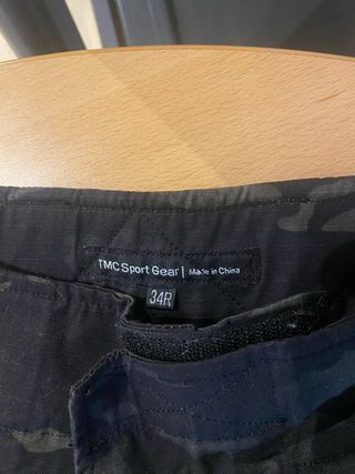 Pantalón Táctico Camuflaje Negro/Verde