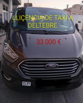 Se vende licencia de taxi en Deltebre