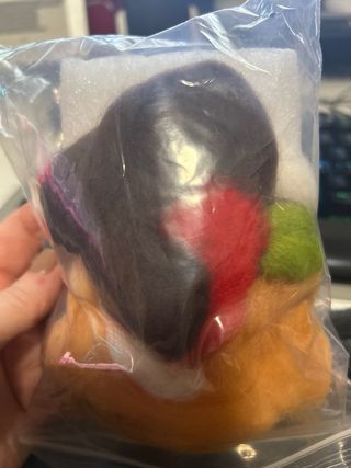 Kit Manualidad Osito Fieltro Fresa