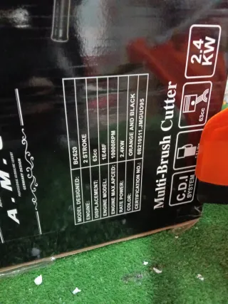 Decespugliatore a scoppio 63cc a carrozzina