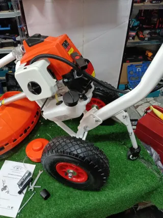 Decespugliatore a scoppio 63cc a carrozzina
