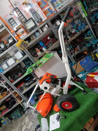 Decespugliatore a scoppio 63cc a carrozzina