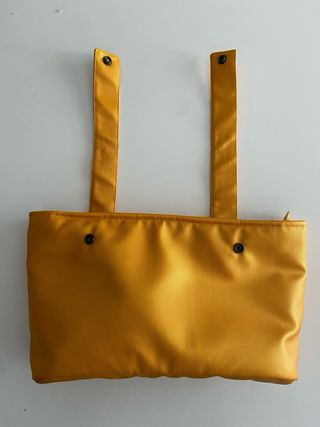Bolsa carrito bebé impermeable color mostaza