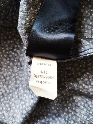 Camisa Tommy Hilfiger azul con estampado